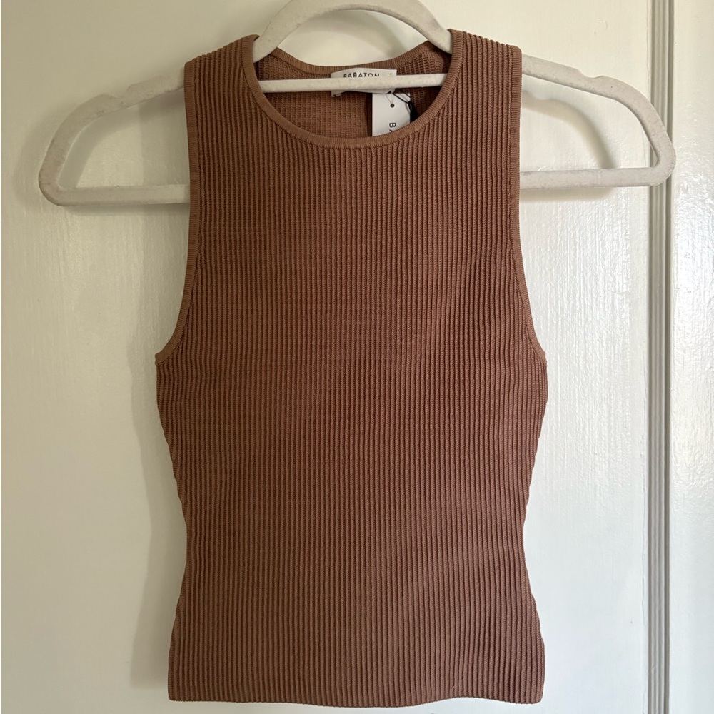Babaton SCULPT KNIT RACER TANK